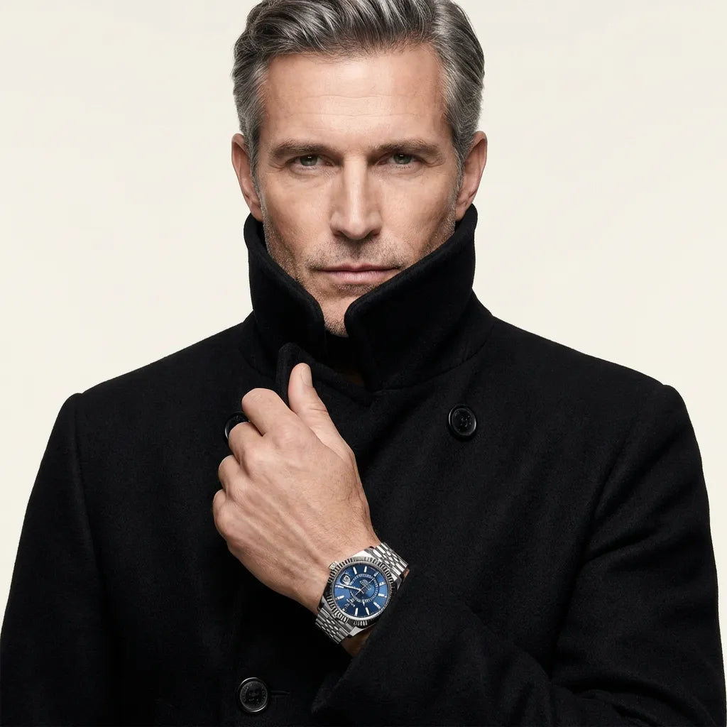 Sky-Dweller Oyster Automatic Blue Dial Men's Watch