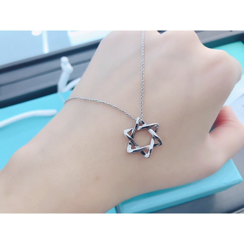 Star Of David Pendant Necklace