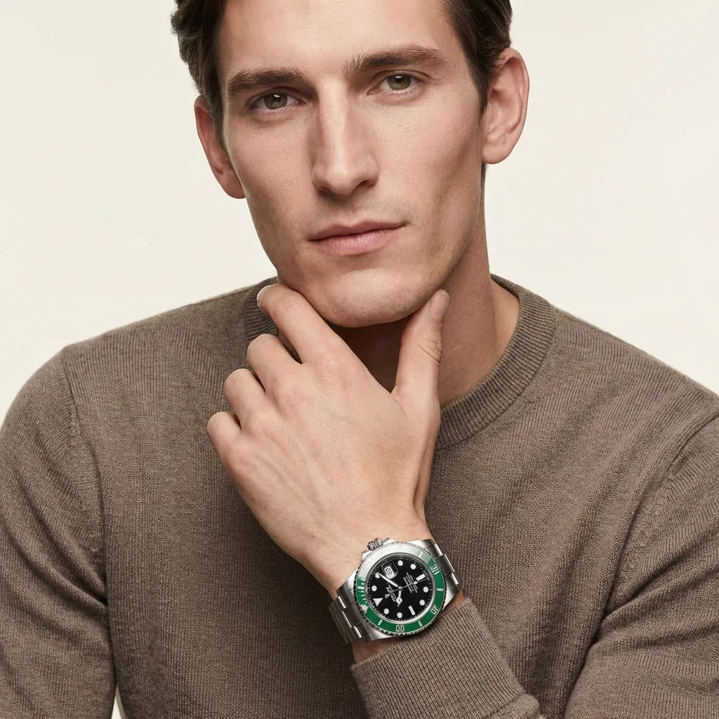 Submariner Kermit Green Mens Watch