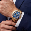 Submariner Professional Automatic Men’s Dive Watch With Unidirectional Bezel And Date