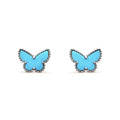 Sweet Alhambra Butterfly Stud Earrings
