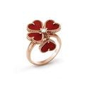 Sweet Alhambra Effeuillage Clover Ring