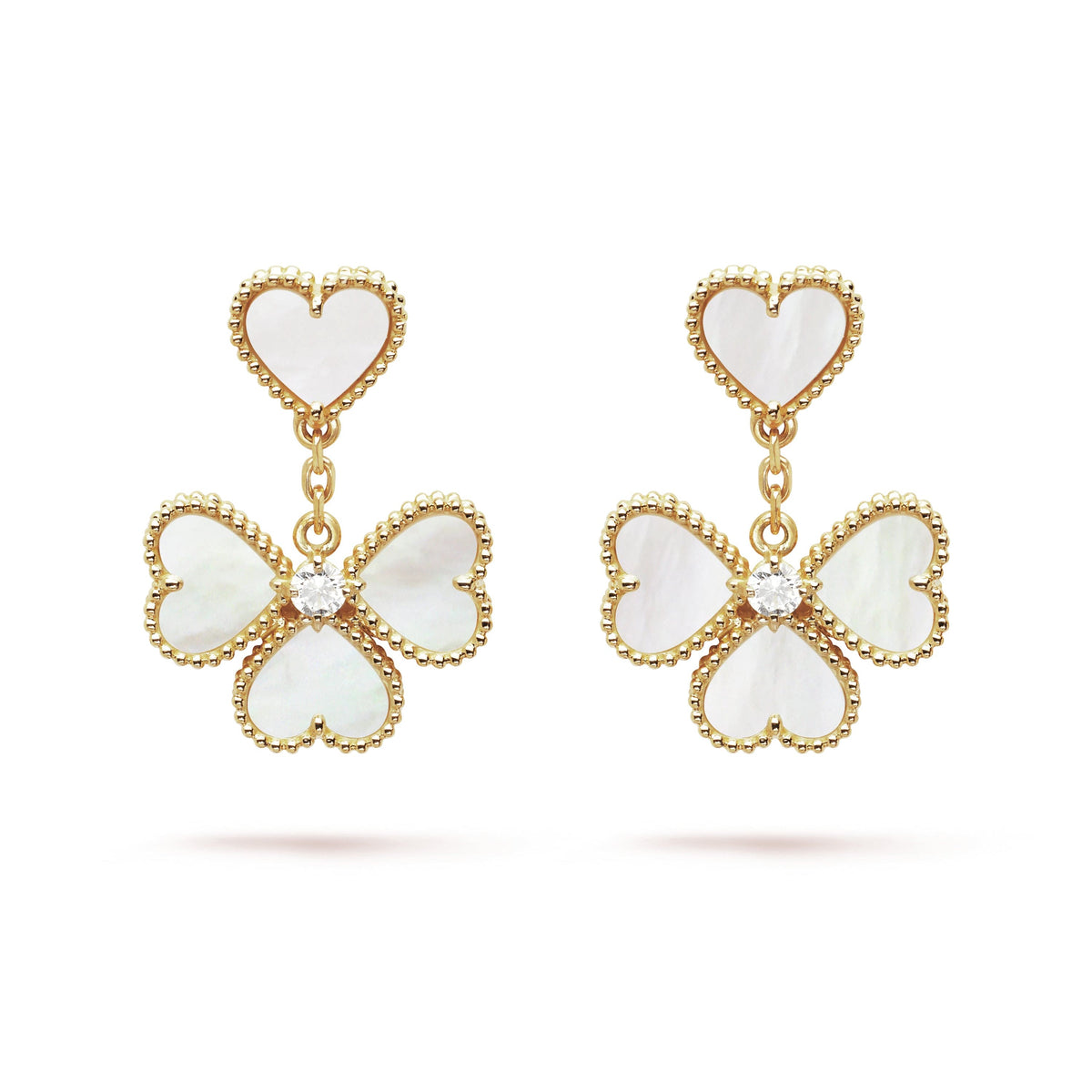 Sweet Alhambra Effeuillage Earrings