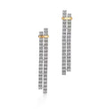 T Edge Drop Earrings