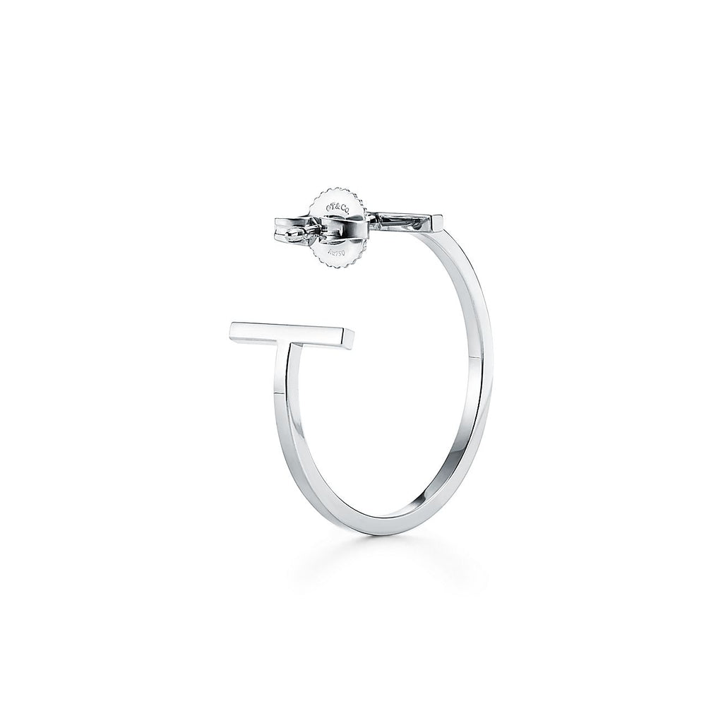 T Hoop Earrings
