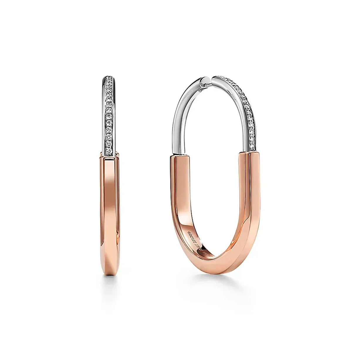 T Lock Earrings