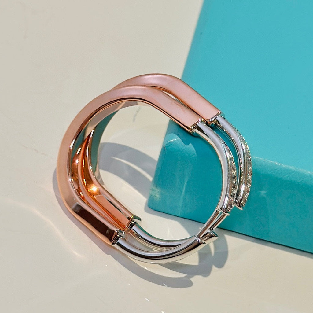 T Lock Earrings