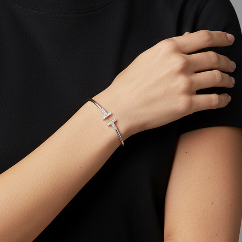 T Open Bracelet