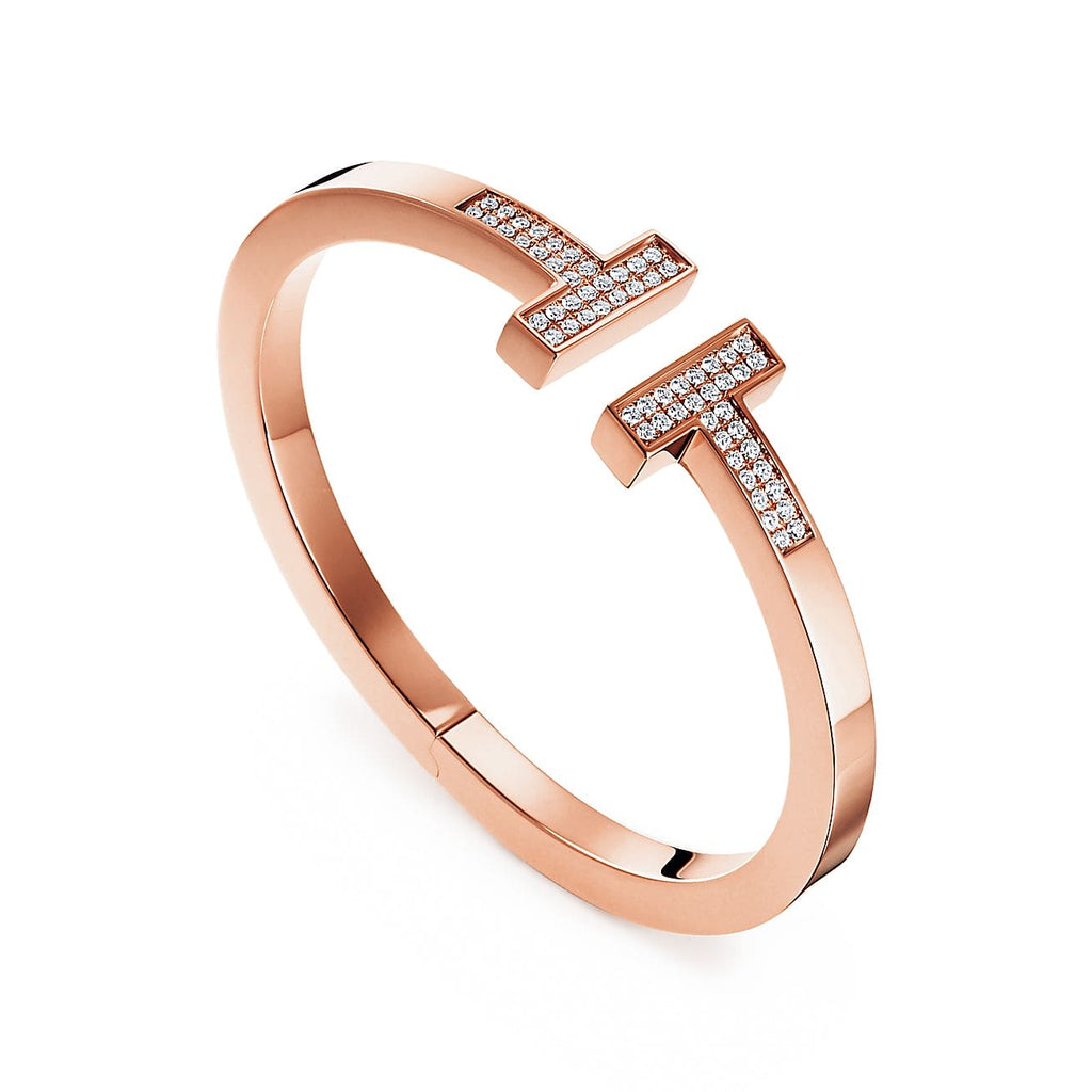 T Open Square Bracelet