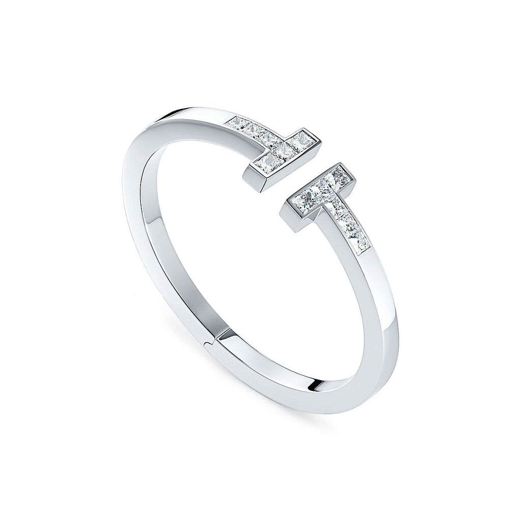 T Open Square Bracelet
