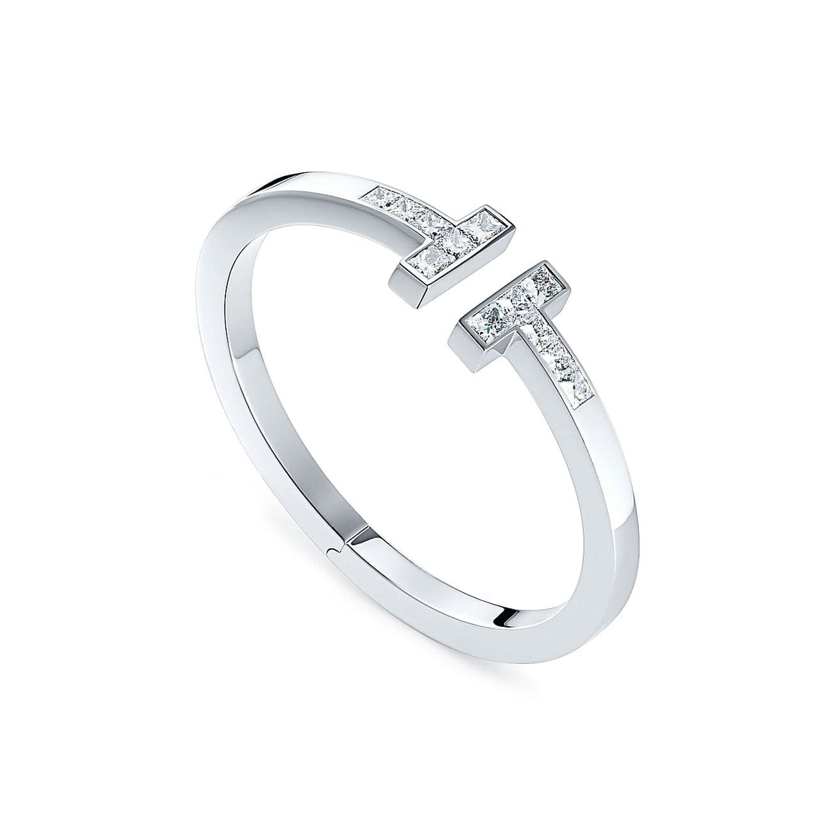 T Open Square Bracelet