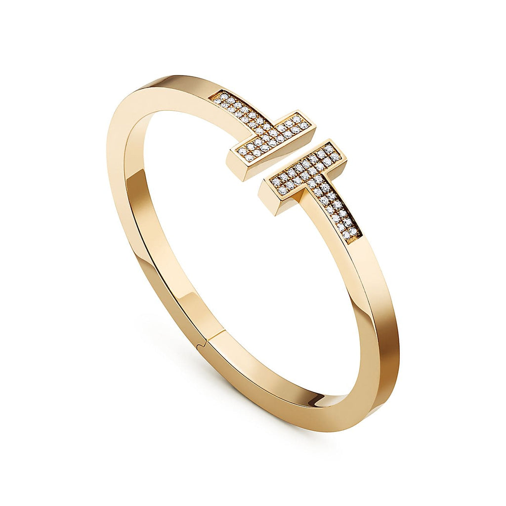 T Open Square Bracelet