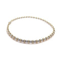 T Schlumberger Eighteen Stone Choker Necklace