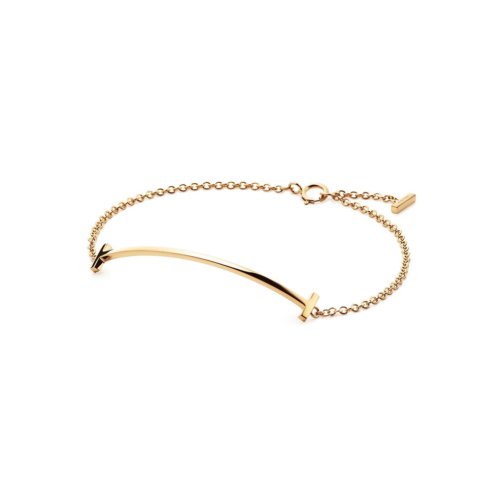T Smile Curved Bracelet
