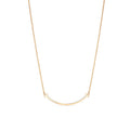 T Smile Pendant Necklace