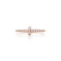 T Wire Band Ring