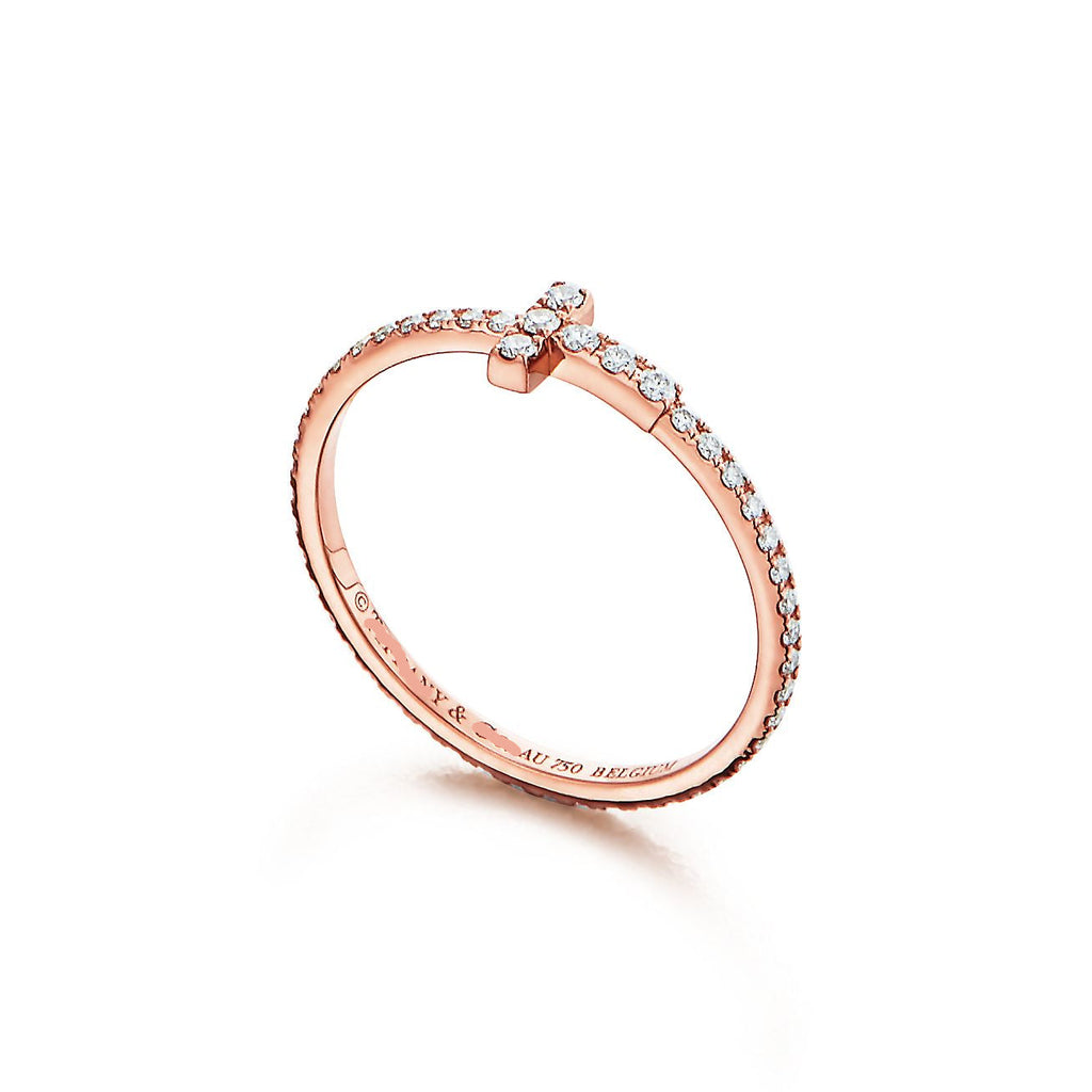T Wire Band Ring