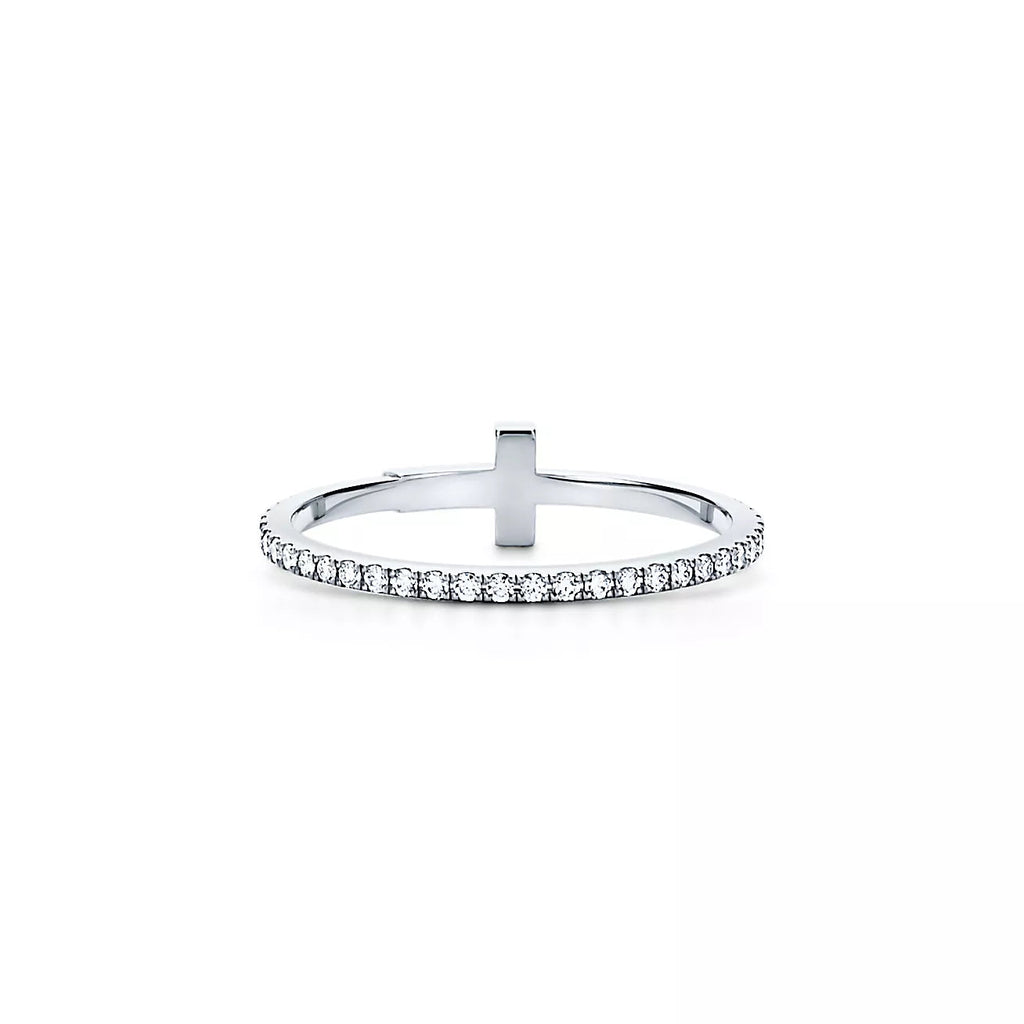 T Wire Band Ring