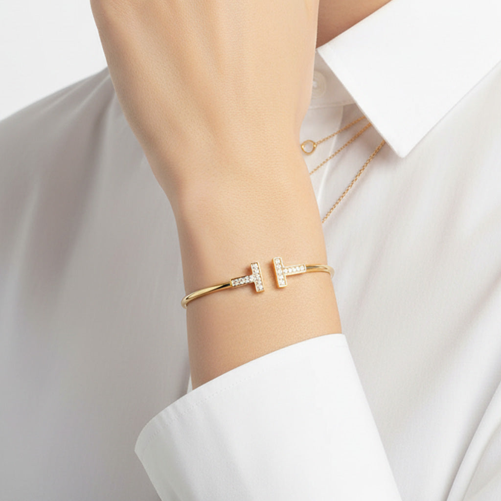T Wire Bracelet Elegant