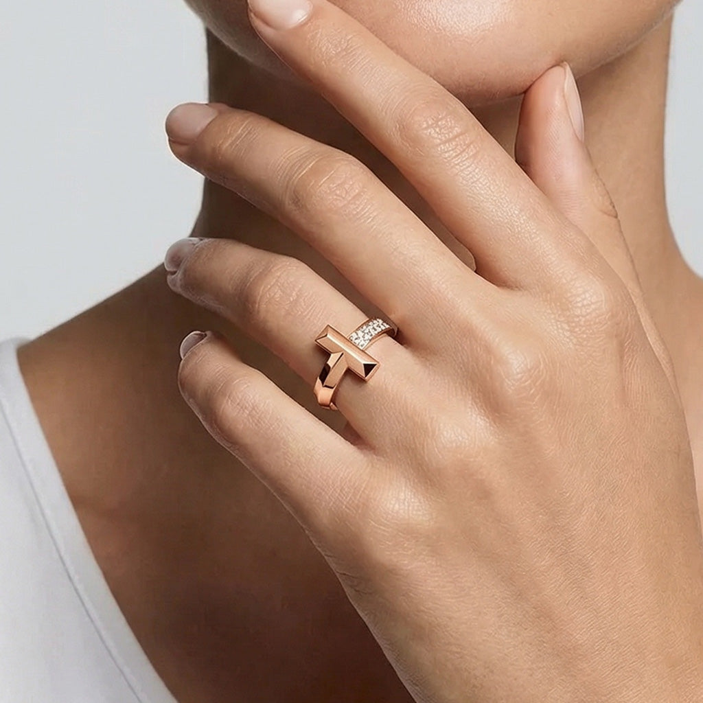 T1 Sparkle Band Ring