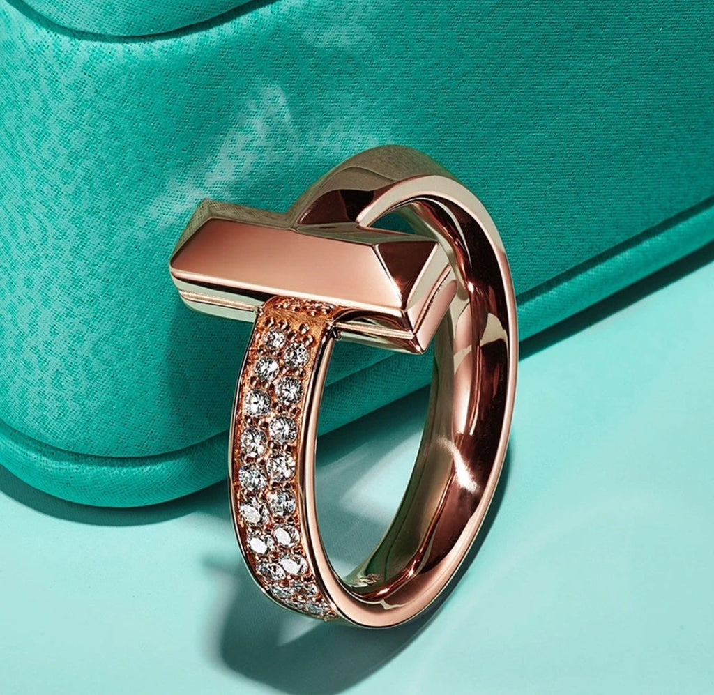 T1 Sparkle Band Ring