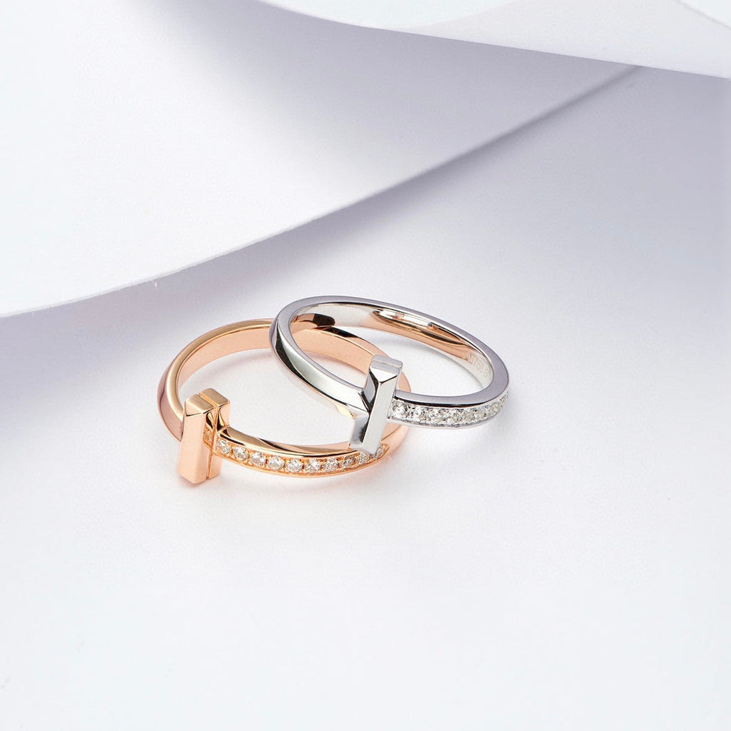 T1 Pavé Band Ring