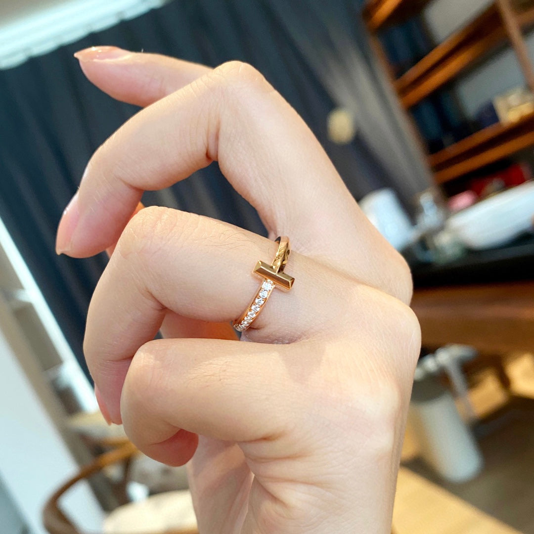 T1 Pavé Band Ring