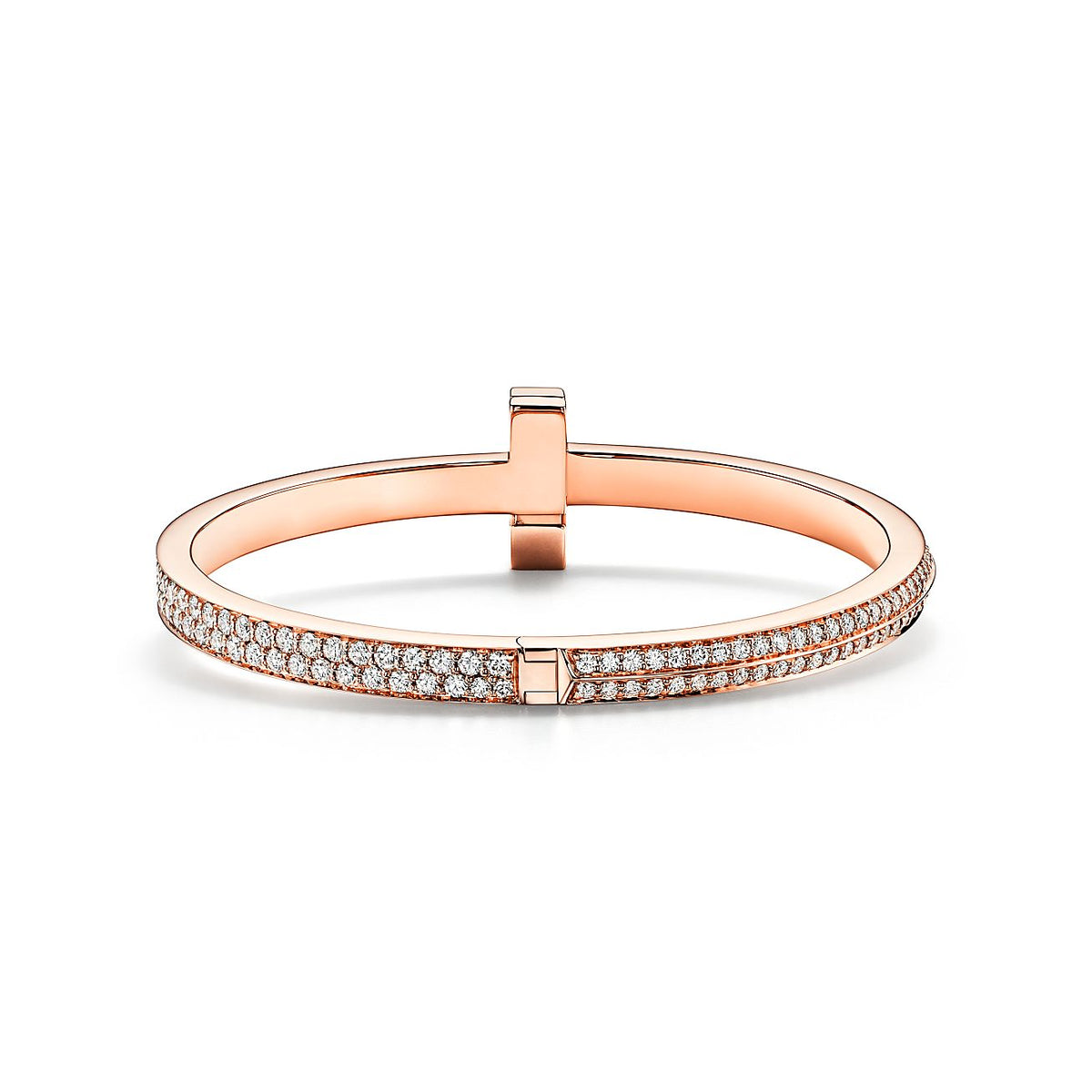 T1 Wide Hinged Bangle Bracelet