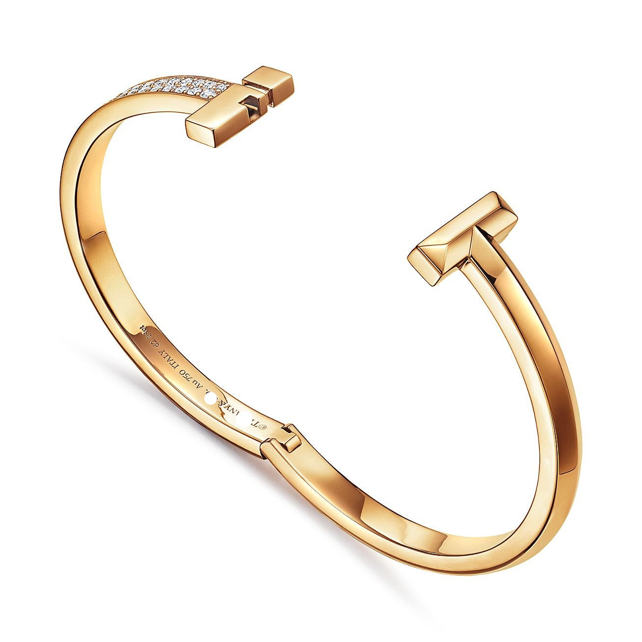T1 Wide Hinged Bracelet