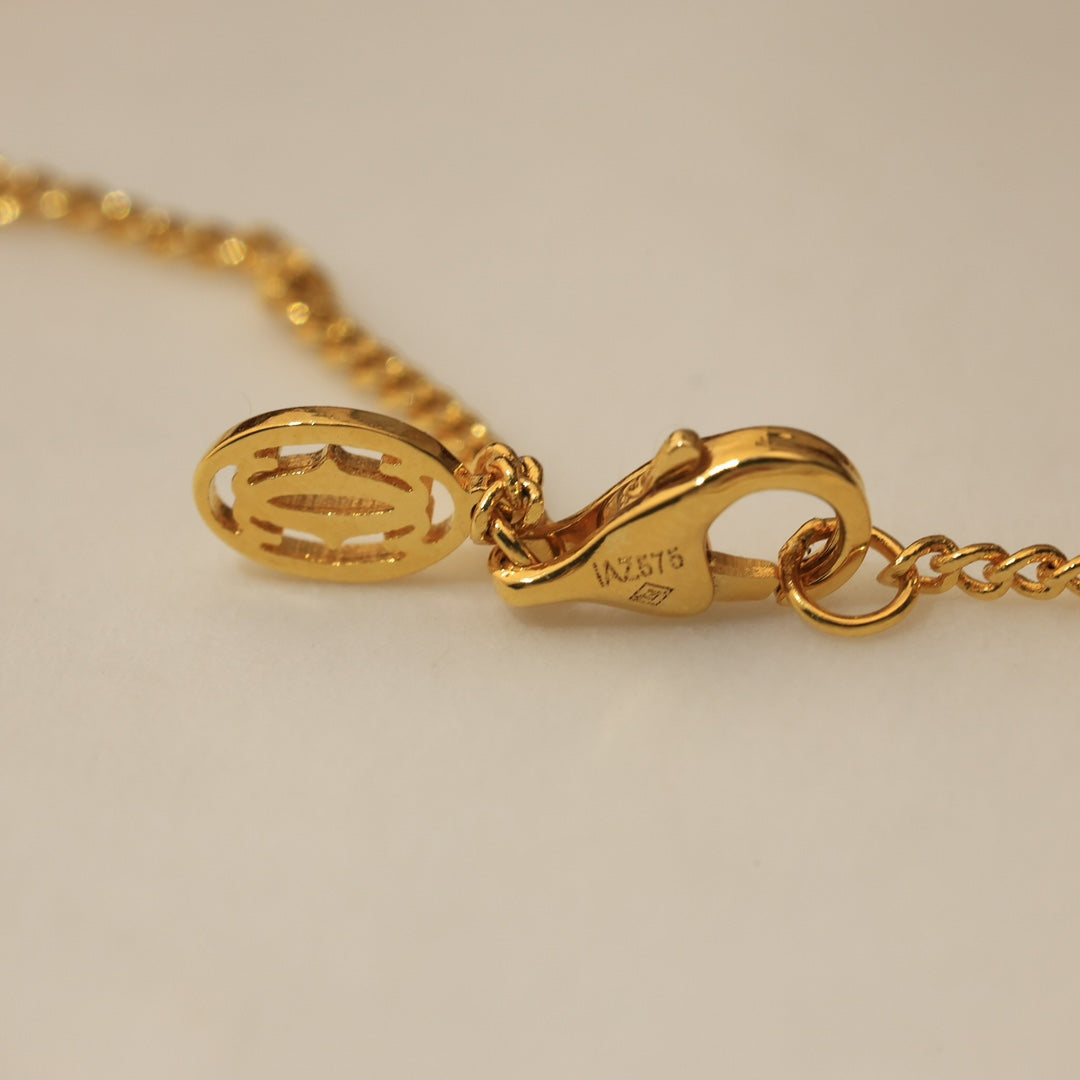 Trinity Cushion Pendant Necklace