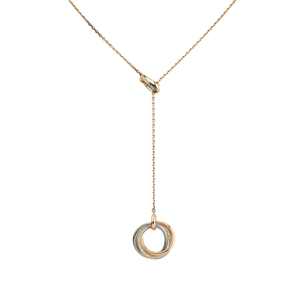 Trinity Circles Pendant Necklace
