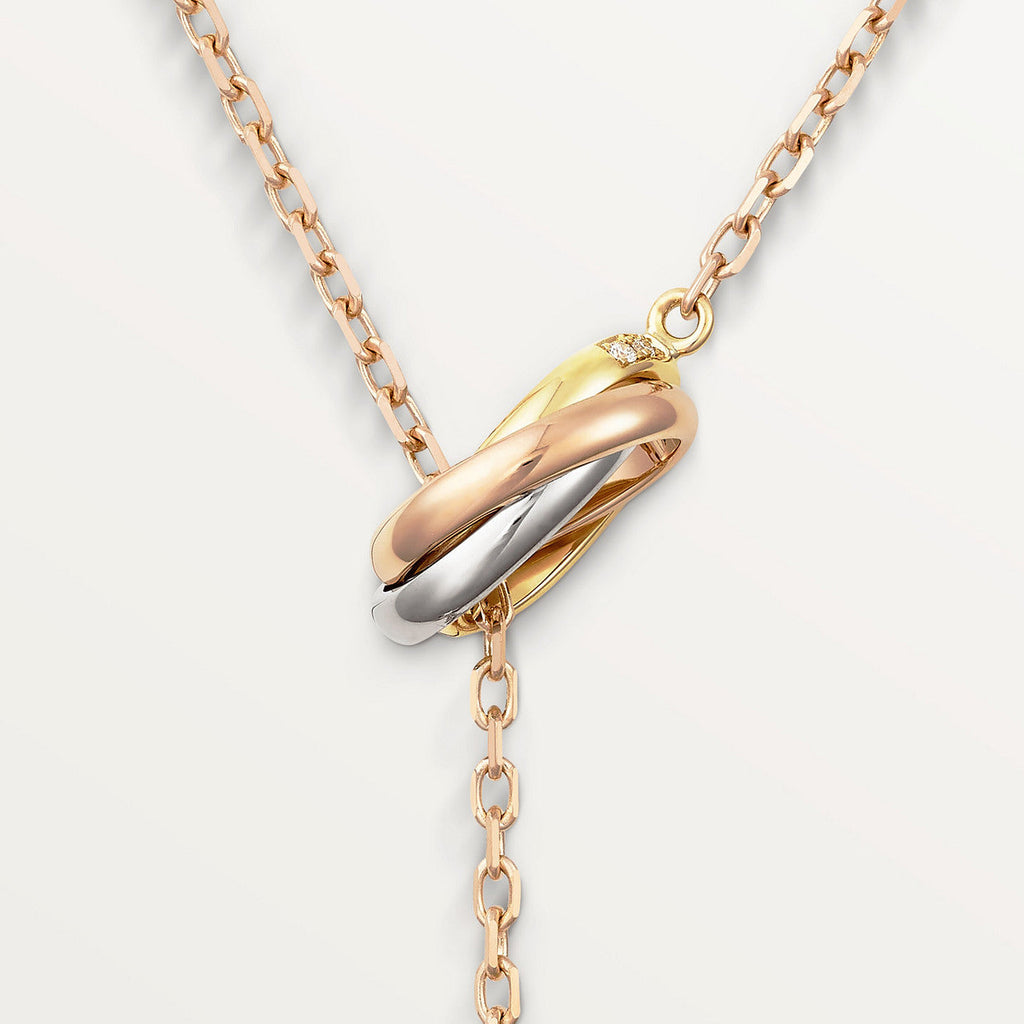 Trinity Circles Pendant Necklace