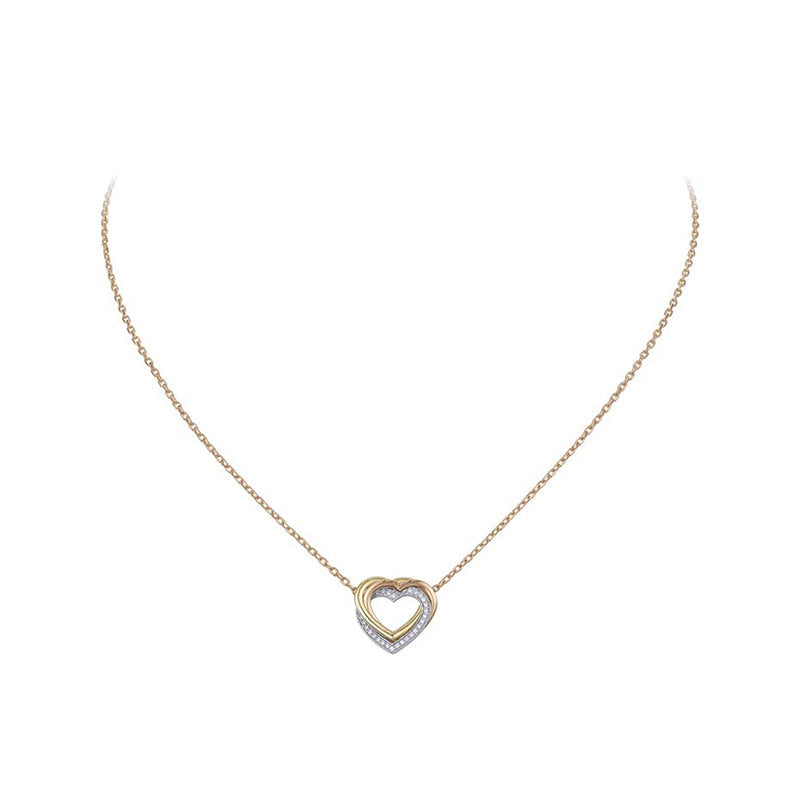 Trinity Heart Necklace