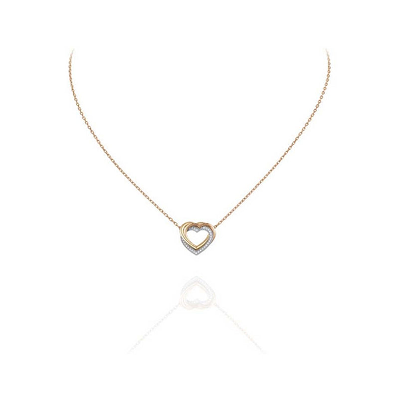 Trinity Heart Necklace