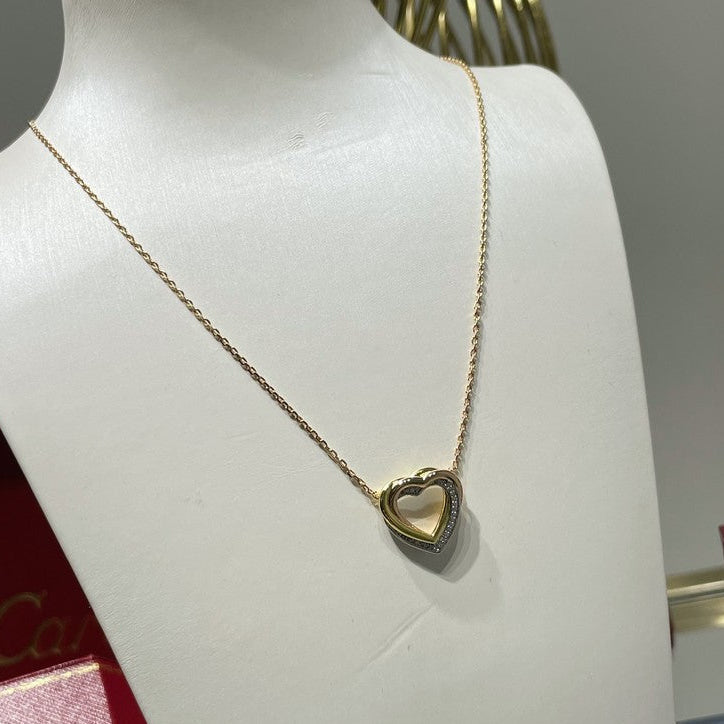 Trinity Heart Necklace