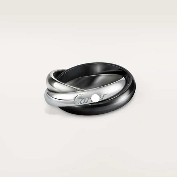 Triple Band Ceramic Ring