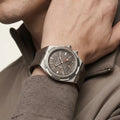 VC Stainless Steel Textured Sport Watch