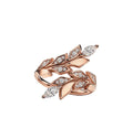 Vine Bypass Leaf Ring