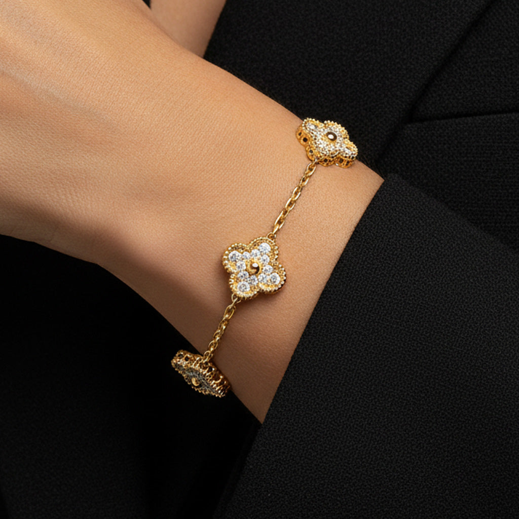 Vintage Alhambra Clover Bracelet
