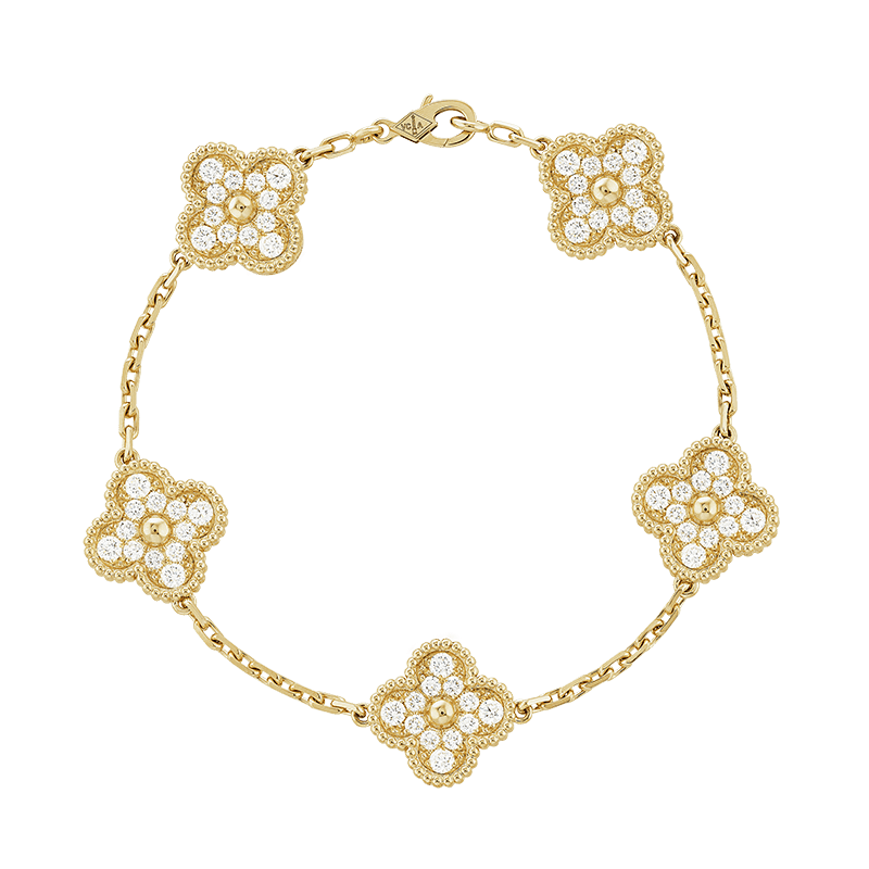 Vintage Alhambra Clover Bracelet