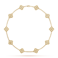 Vintage Alhambra 10 Motifs Necklace Design