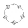 Vintage Alhambra Clover Bracelet With Five Motifs