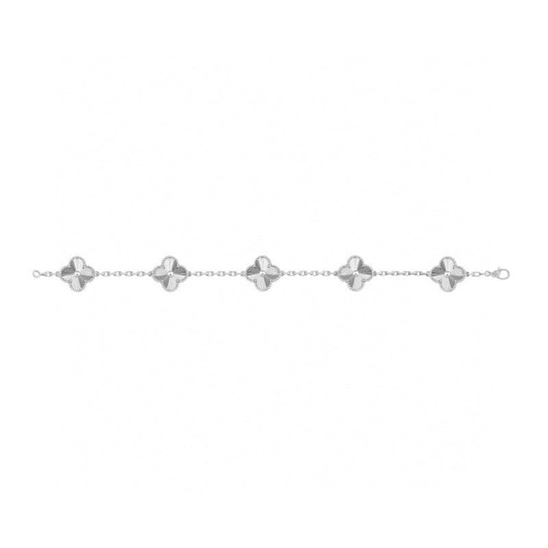 Vintage Alhambra Clover Bracelet With Five Motifs