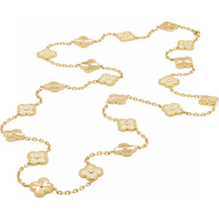Vintage Alhambra Long Necklace
