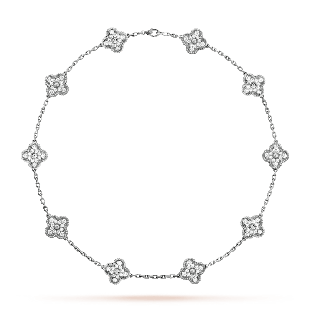 Vintage Alhambra 10 Motifs Necklace