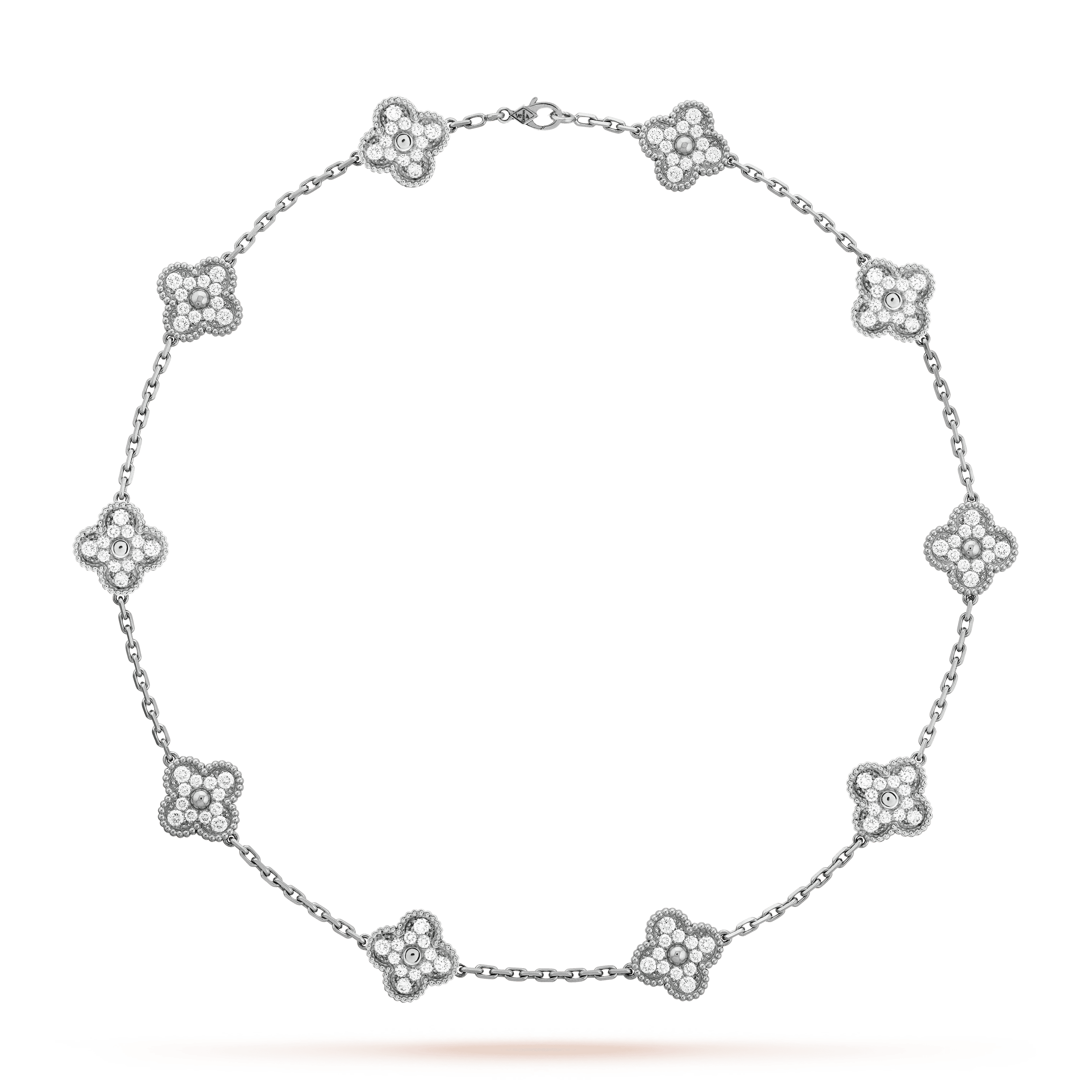 Vintage Alhambra 10 Motifs Necklace