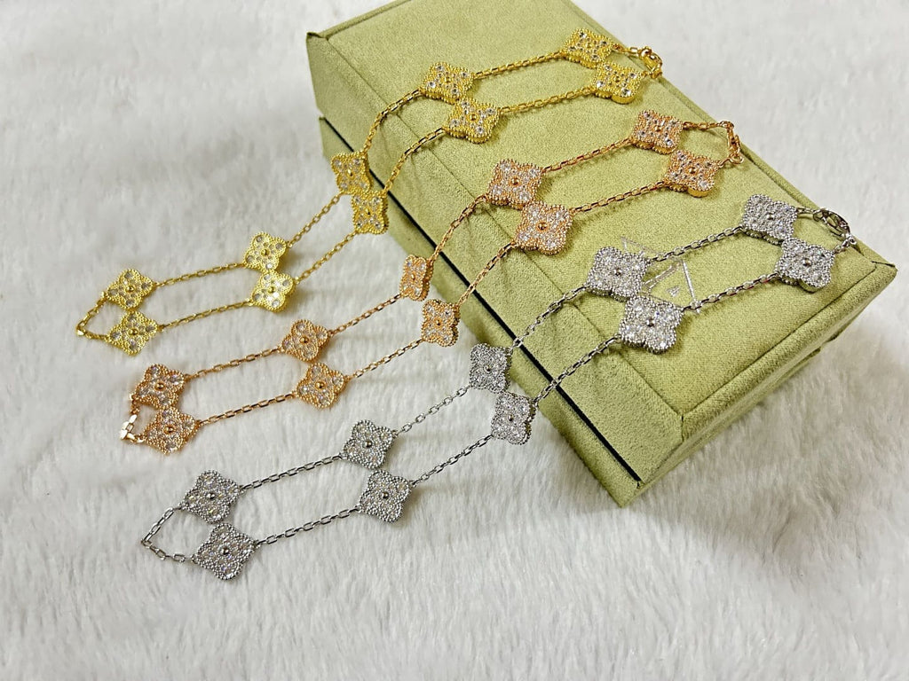 Vintage Alhambra 10 Motifs Necklace