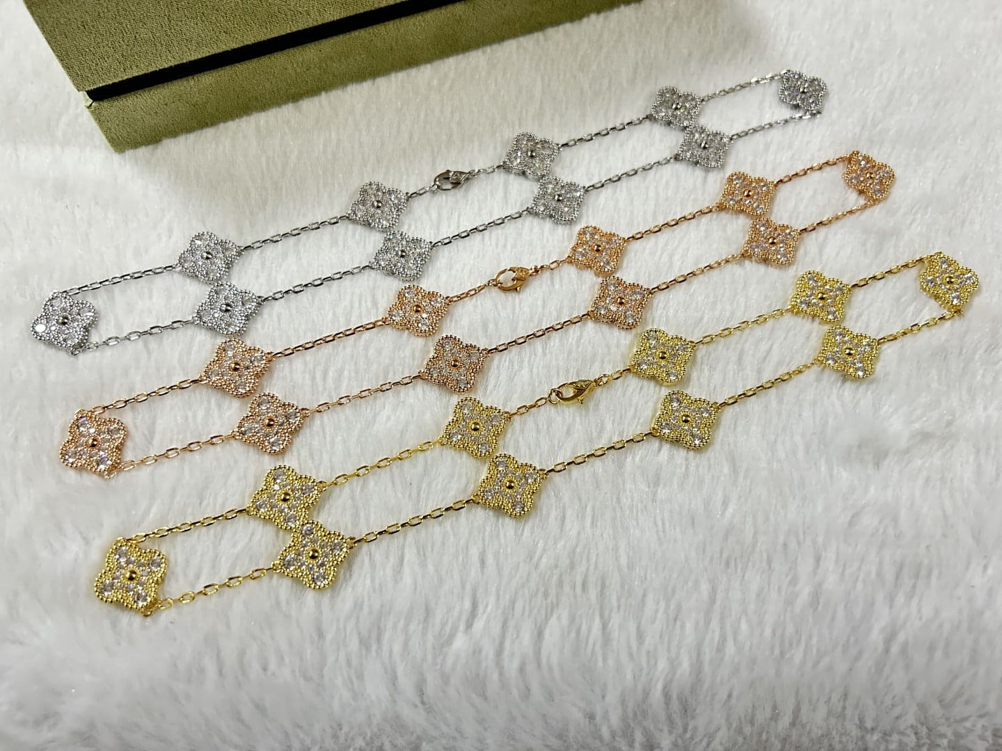 Vintage Alhambra 10 Motifs Necklace