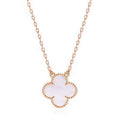 Vintage Alhambra Pink Mother Of Pearl Necklace