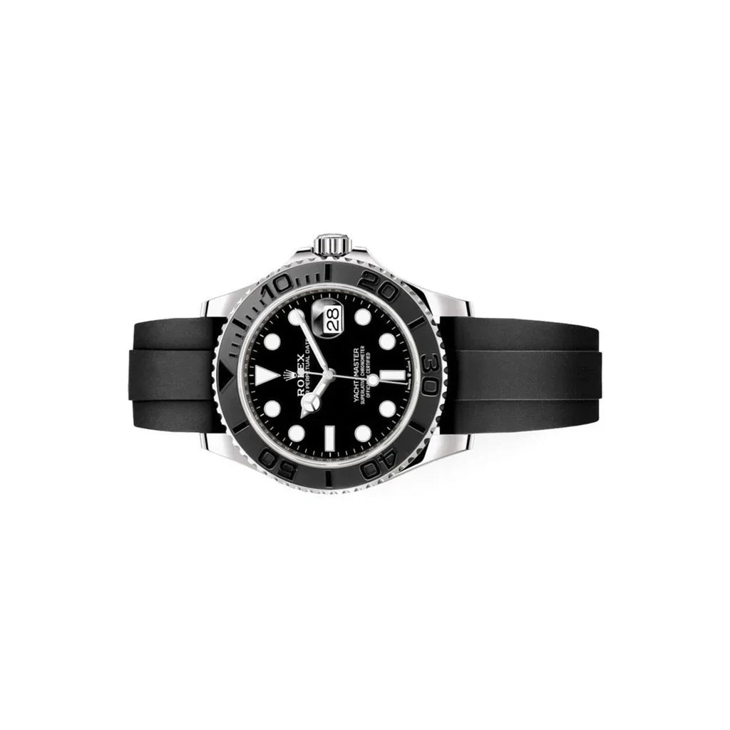 Yacht-Master Black Dial Oysterflex Men's Watch